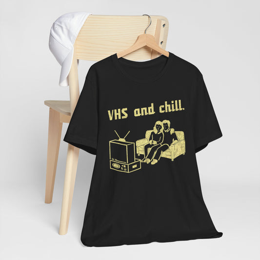 VHS and Chill Pixel Tee