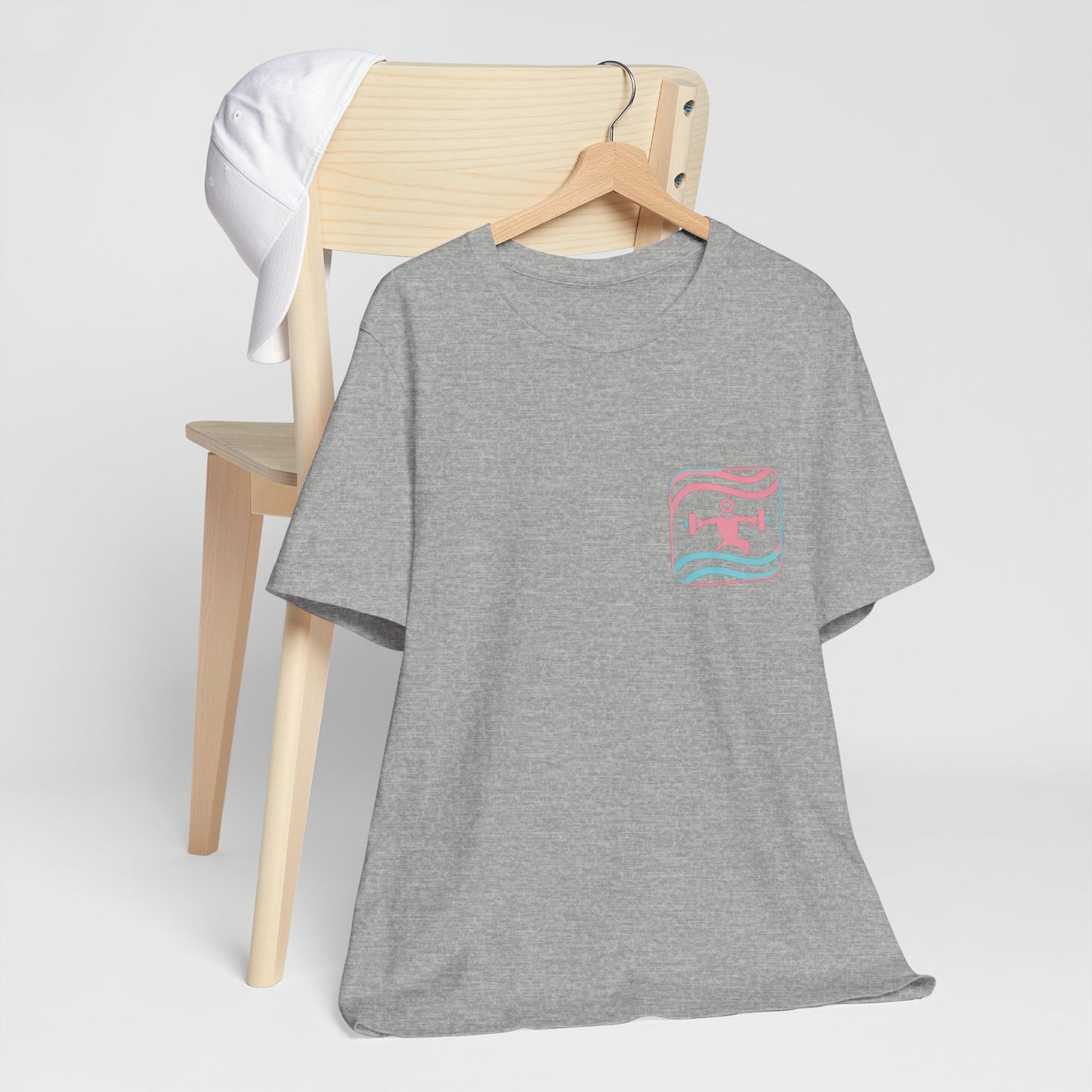 Retro Fitness Gym Logo Tee