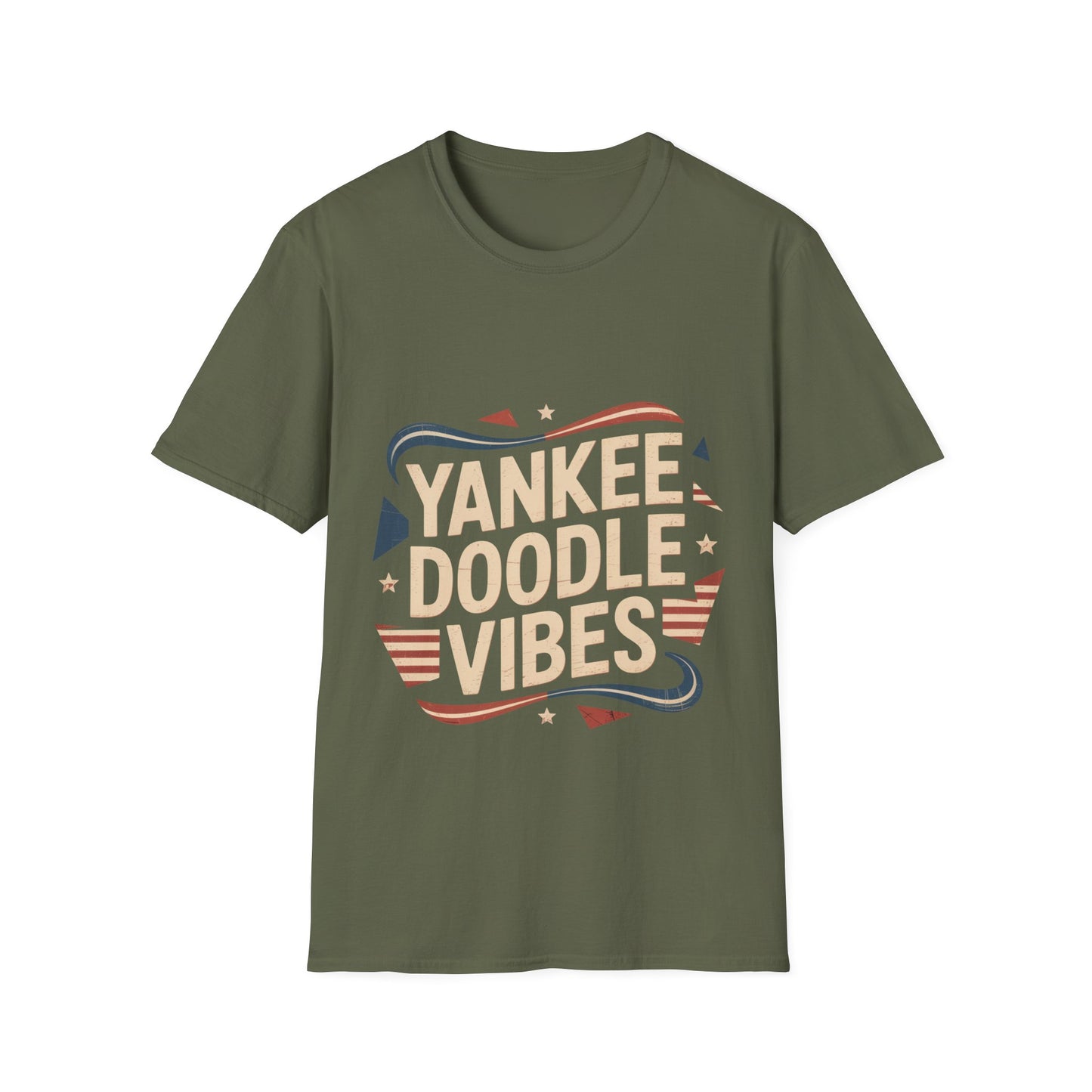 Yankee Doodle Vibes Patriotic Tee
