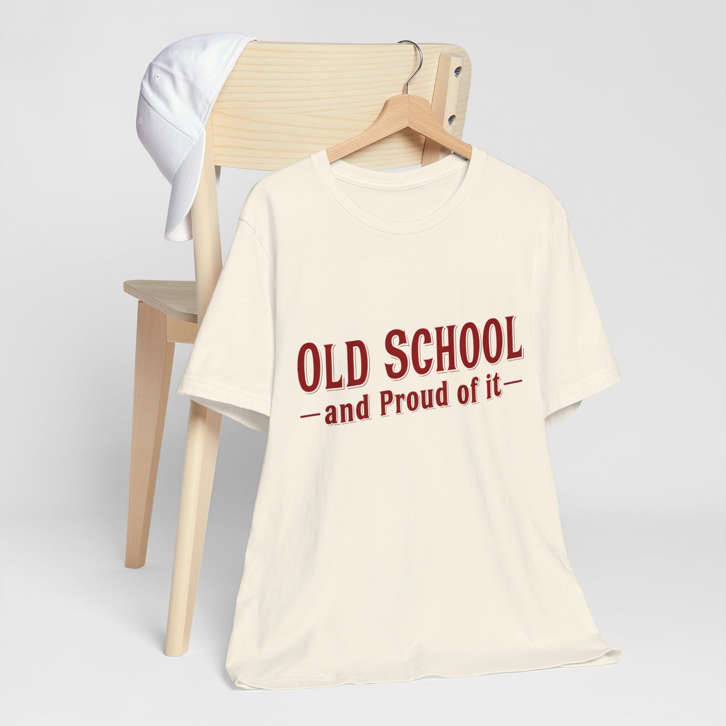 Old School and Proud Of It Retro Tee