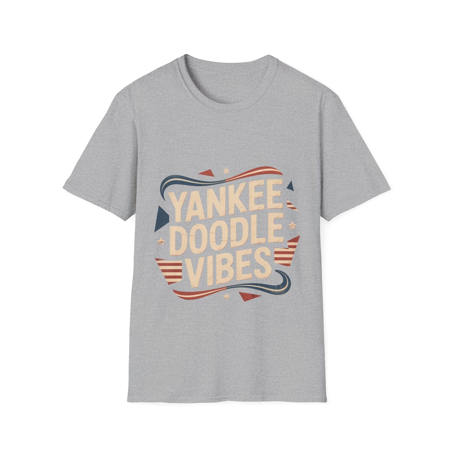 Yankee Doodle Vibes Patriotic Tee