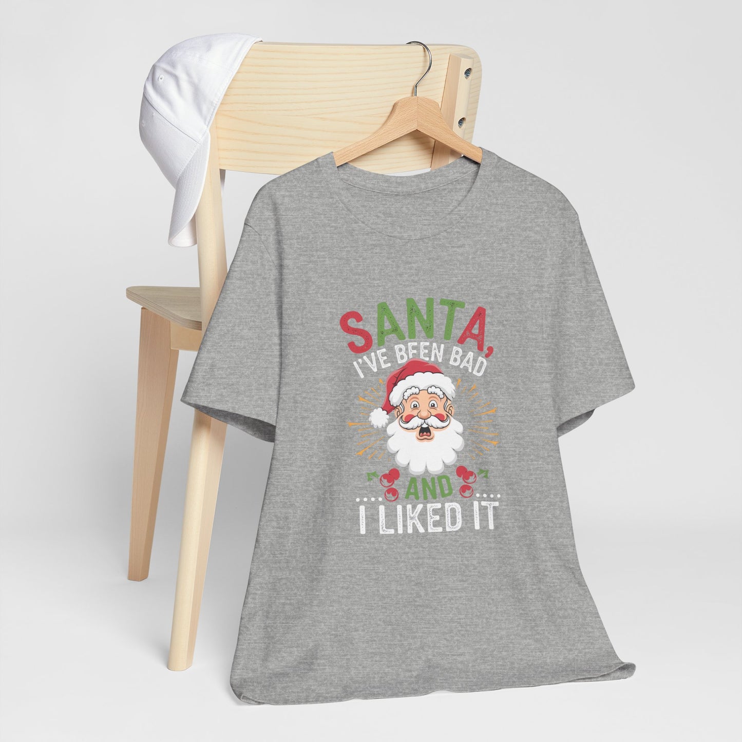 I've Been Bad Funny Christmas Tee