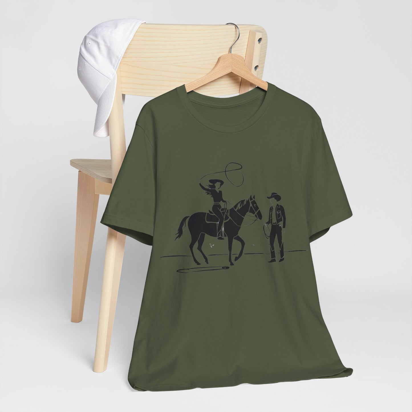 Retro Cowboy Cowgirl Tee