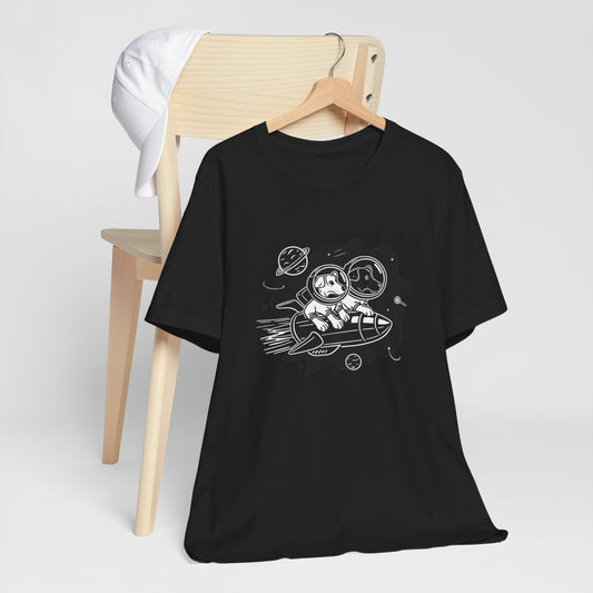 Jack Russell Terrier in Space Tee