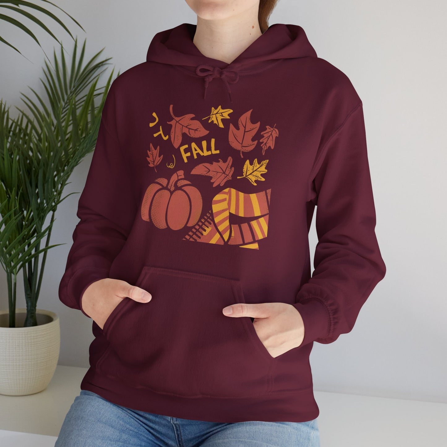 Fall Retro Images Hoodie