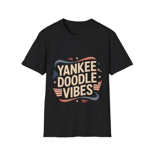 Yankee Doodle Vibes Patriotic Tee