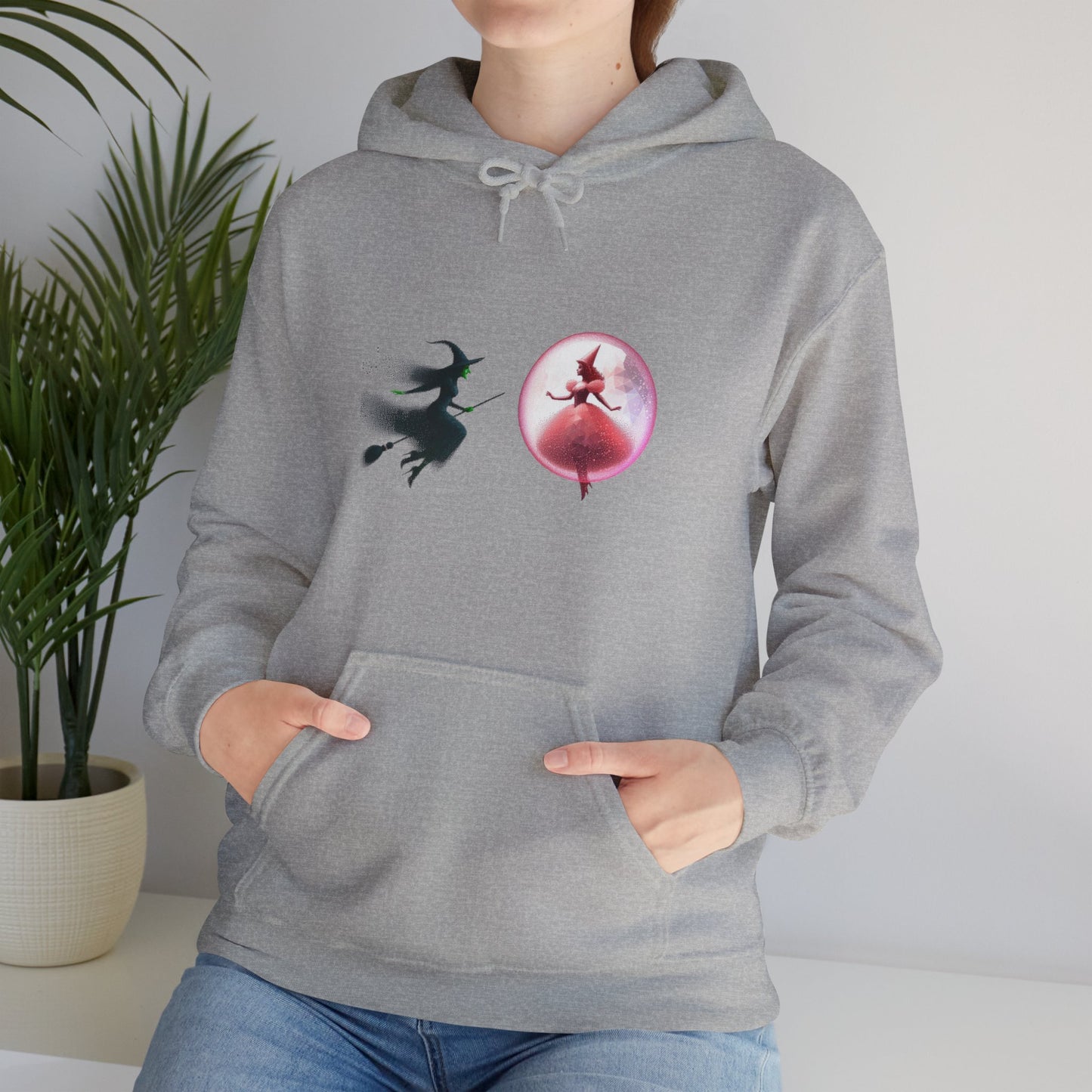 Wizard of Oz Wicked Witch vs. Glinda Hoodie
