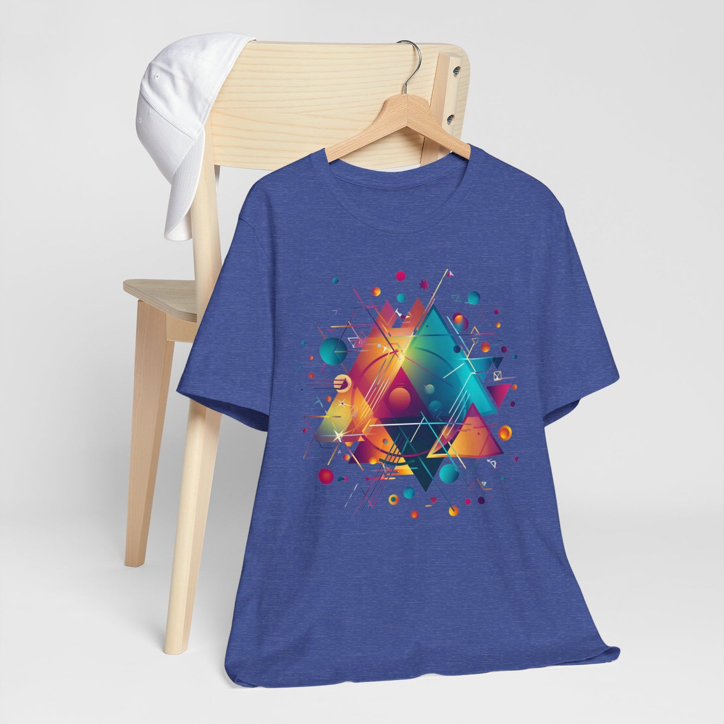 Retro Geometric Prism Tee