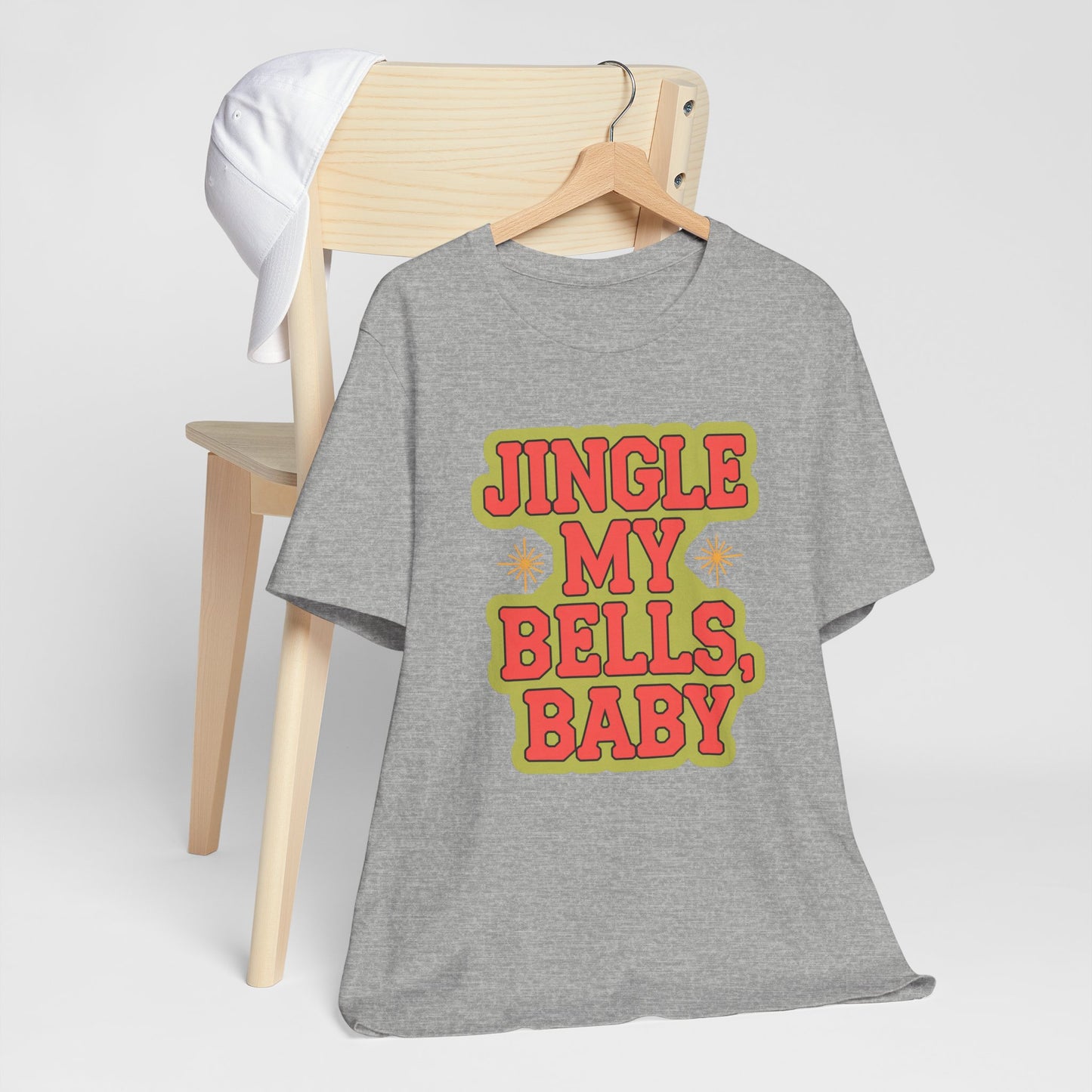 "Jingle My Bells Baby" Funny Retro Christmas Tee