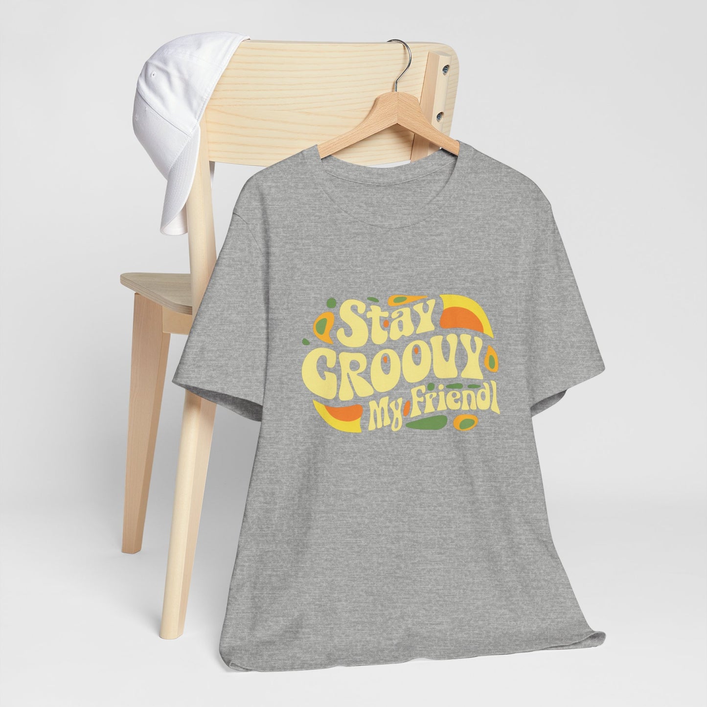 Wavy Stay Groovy My Friend Tee