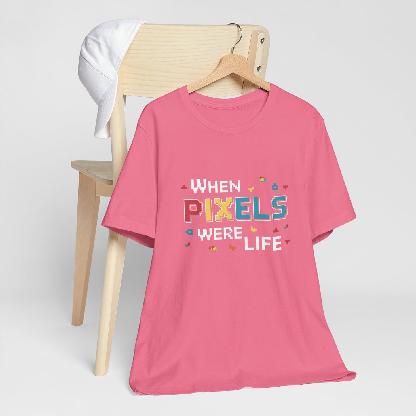 When Pixels Were Life 80s Tee