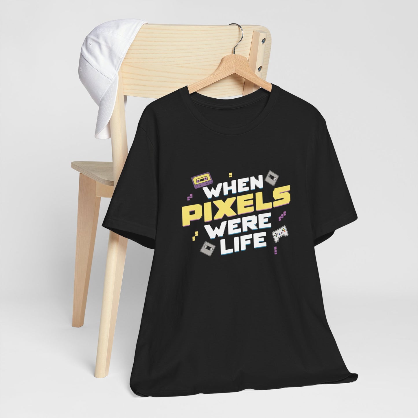 When Pixels Were Life 80s Retro Tee