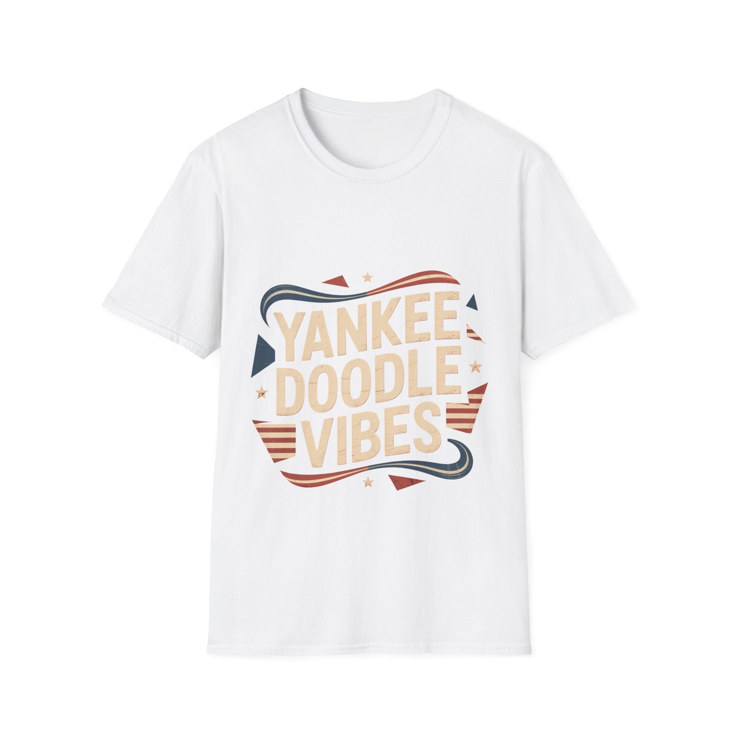 Yankee Doodle Vibes Patriotic Tee