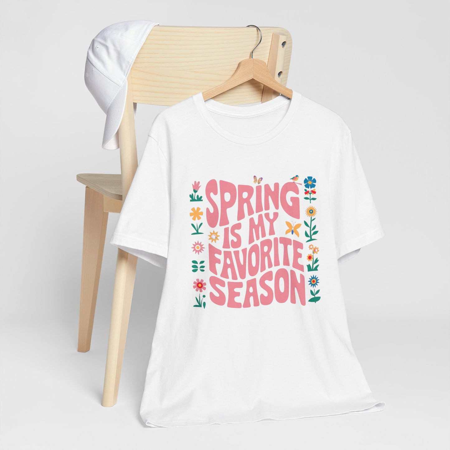 Spring is my Favorite Season Groovy Tee