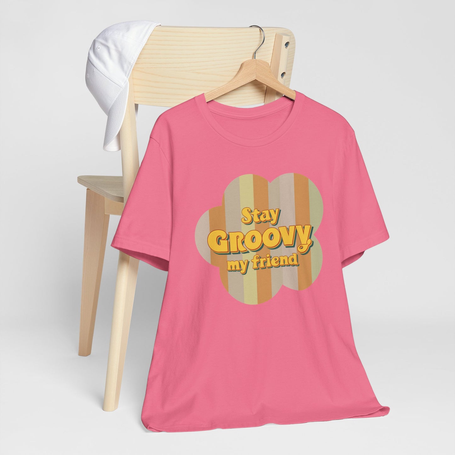 Retro Stay Groovy My Friend Tee