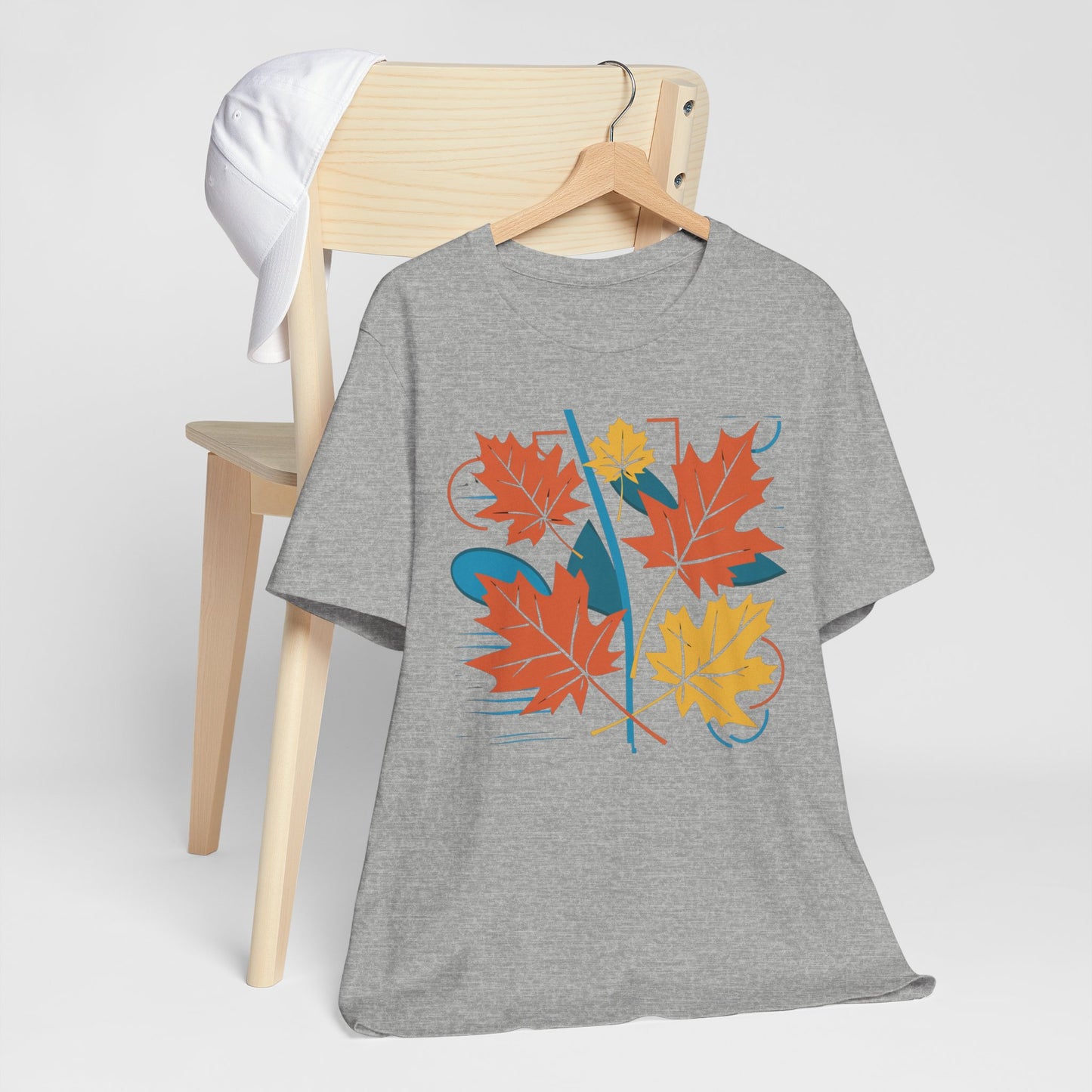 Retro Fall Autumn Leaves Tees