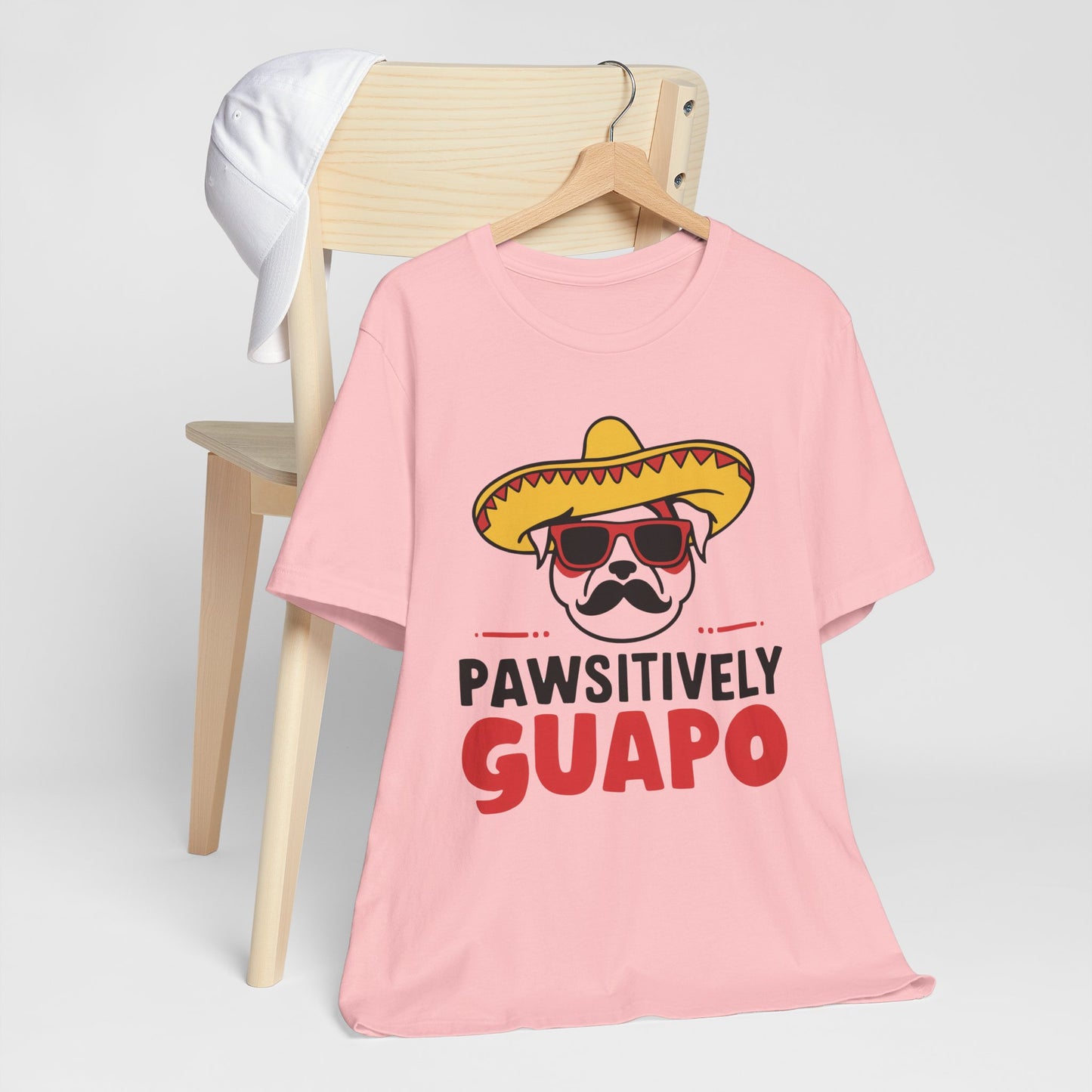 Pawsitively Guapo Dog Humor Tee