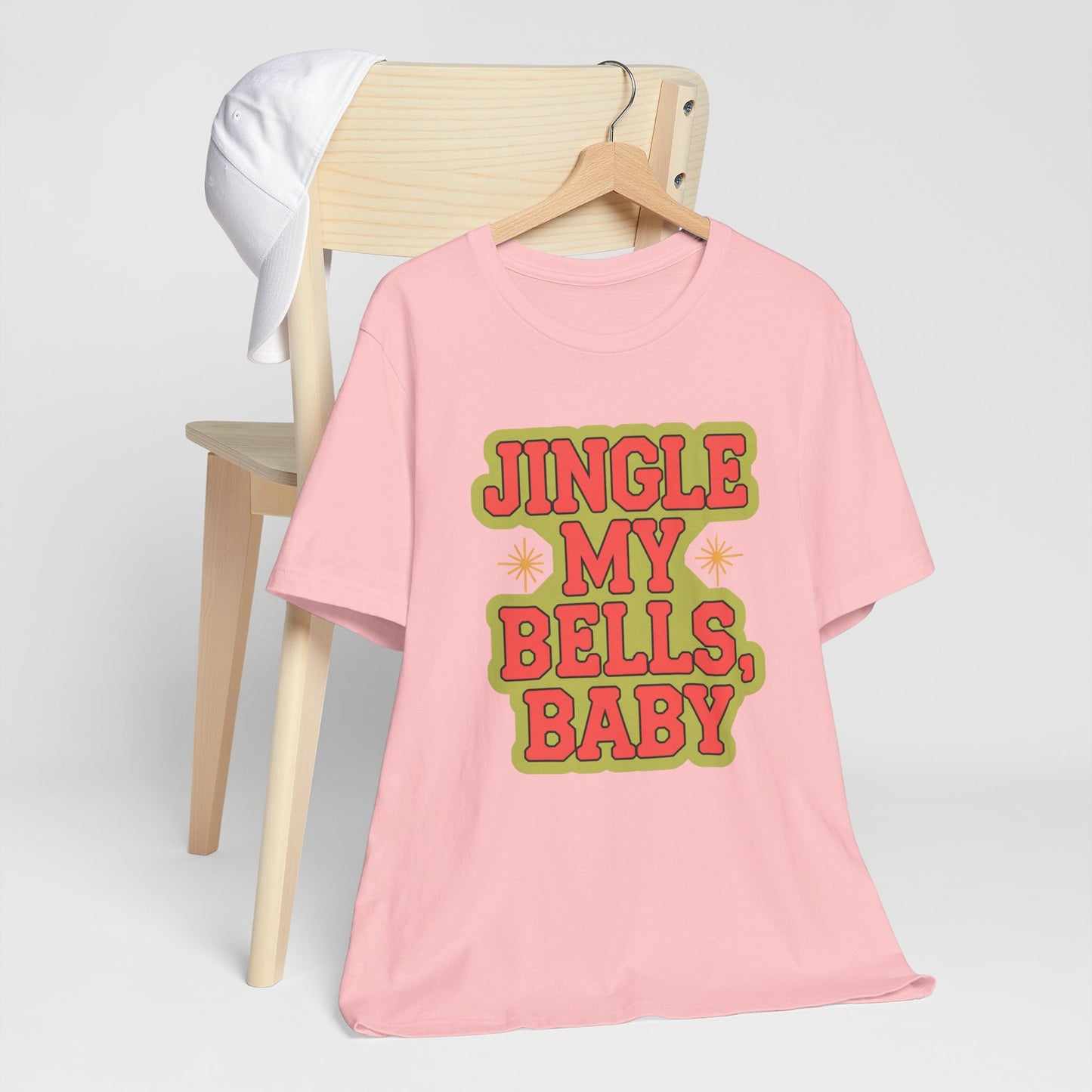 "Jingle My Bells Baby" Funny Retro Christmas Tee