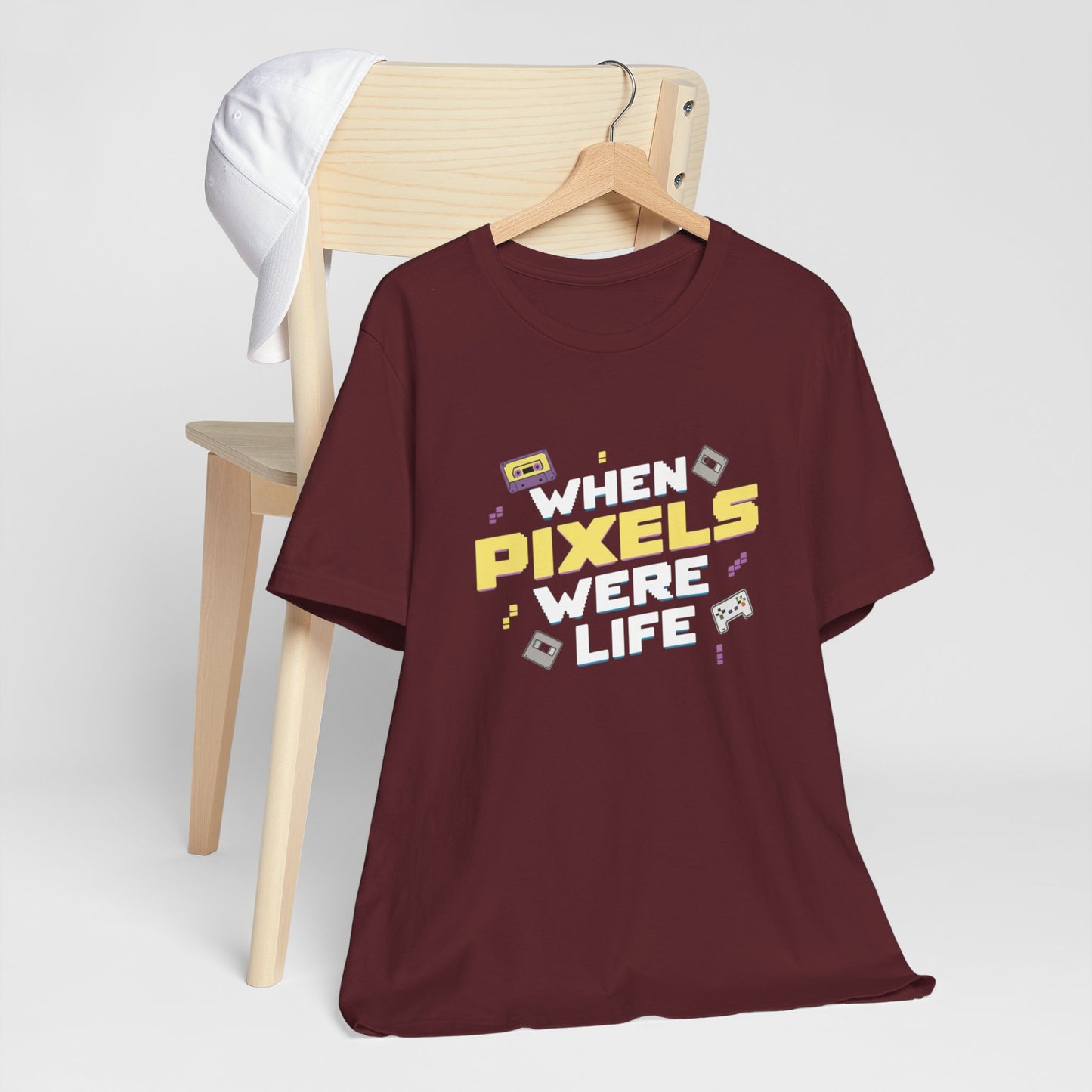 When Pixels Were Life 80s Retro Tee