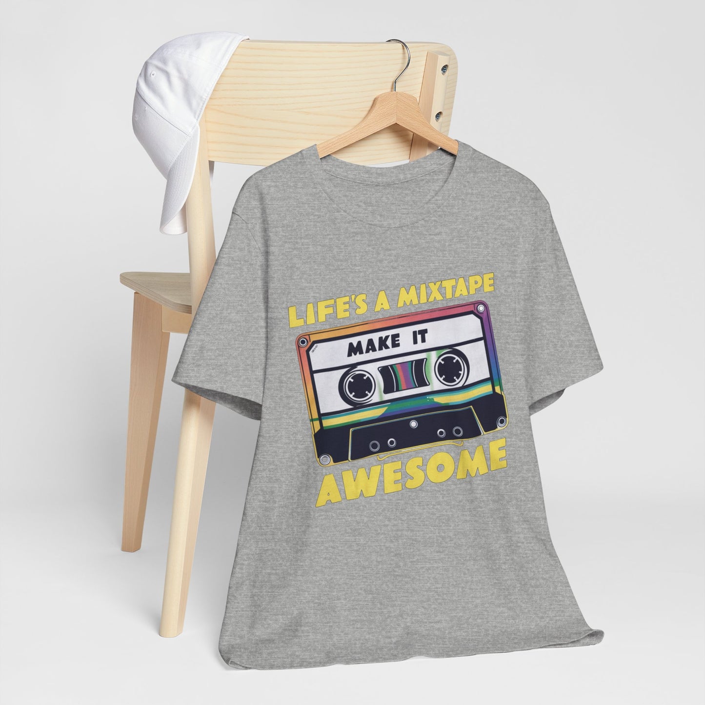 Retro Life is a Mixtape Tee