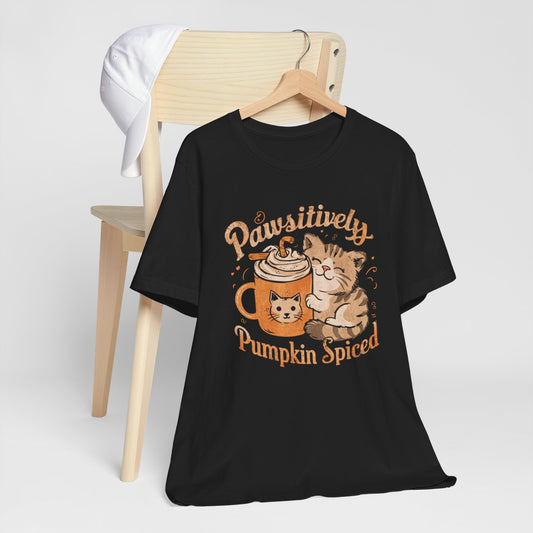 Pawsitively Pumpkin Spiced Kitten Tee