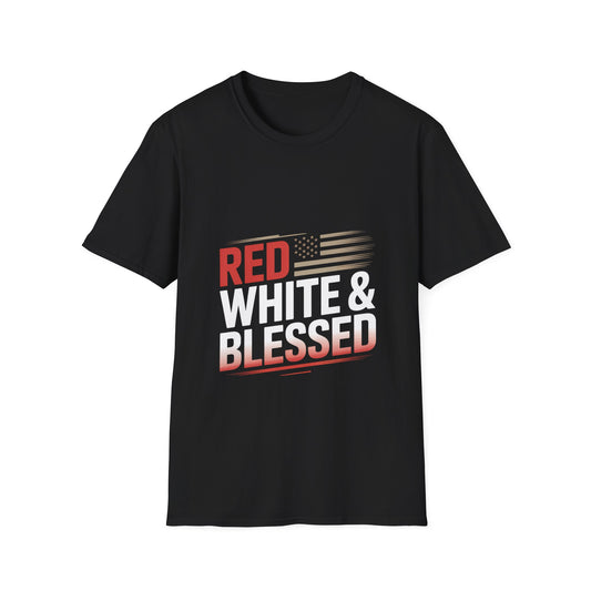 Red, White & Blessed Patriotic Tee