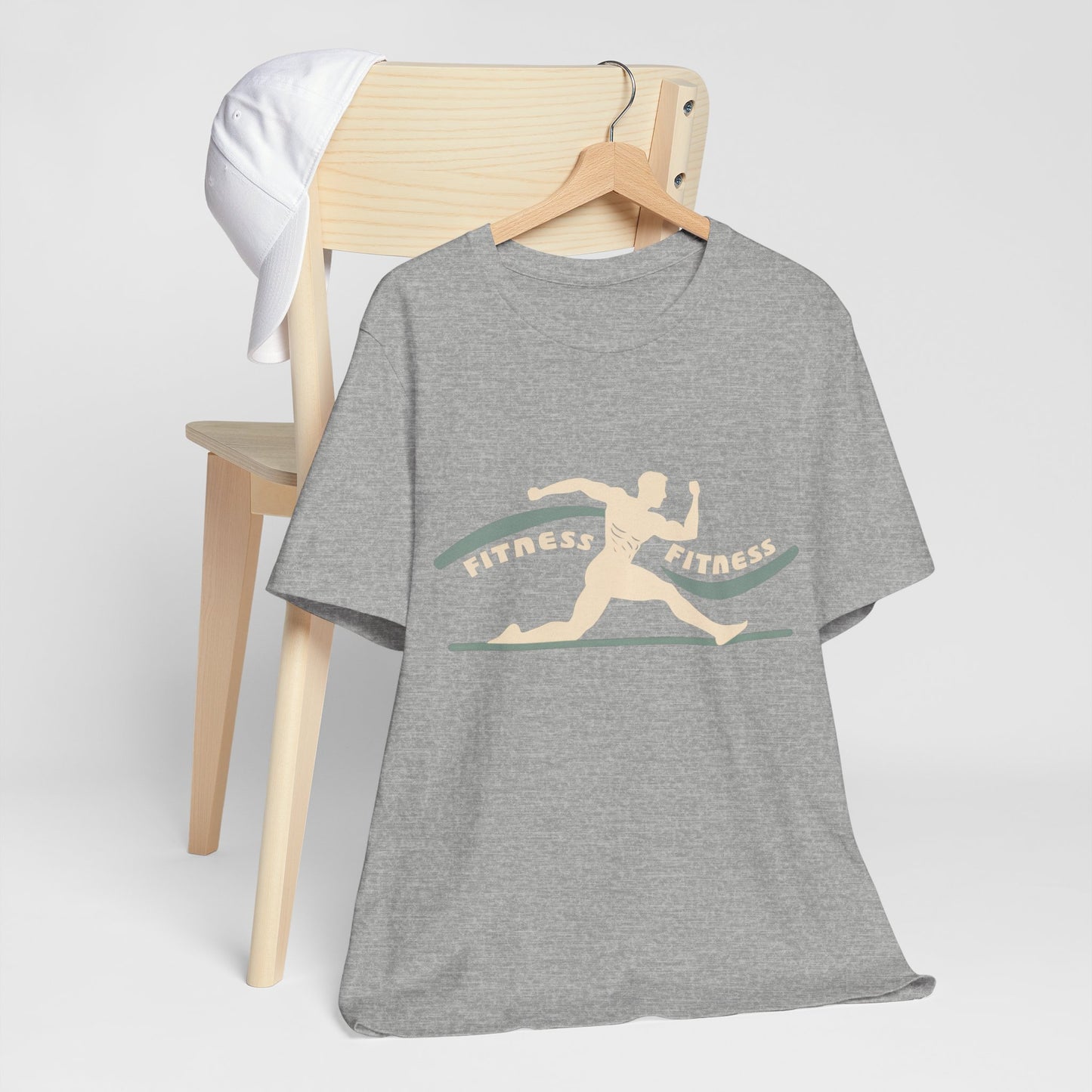 Retro Fitness Wavy Athlete Tee