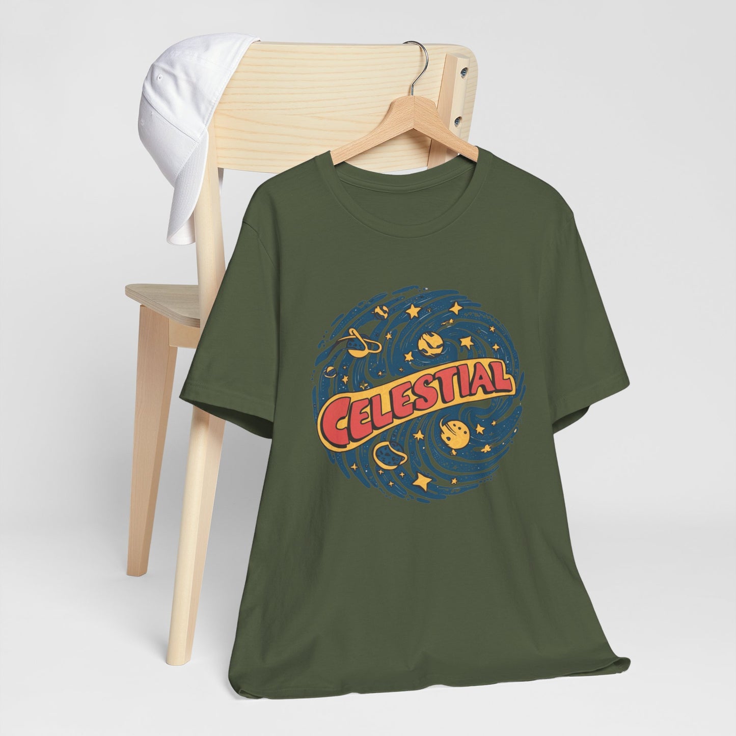Celestial Retro Colorful Pop Art Tee