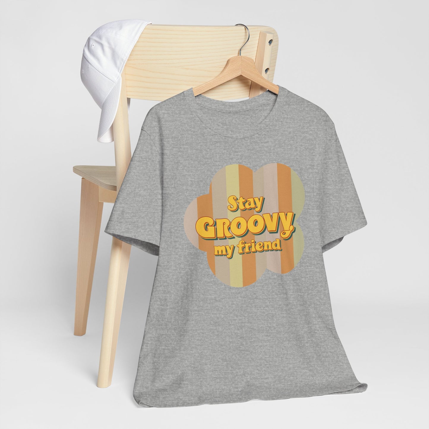 Retro Stay Groovy My Friend Tee
