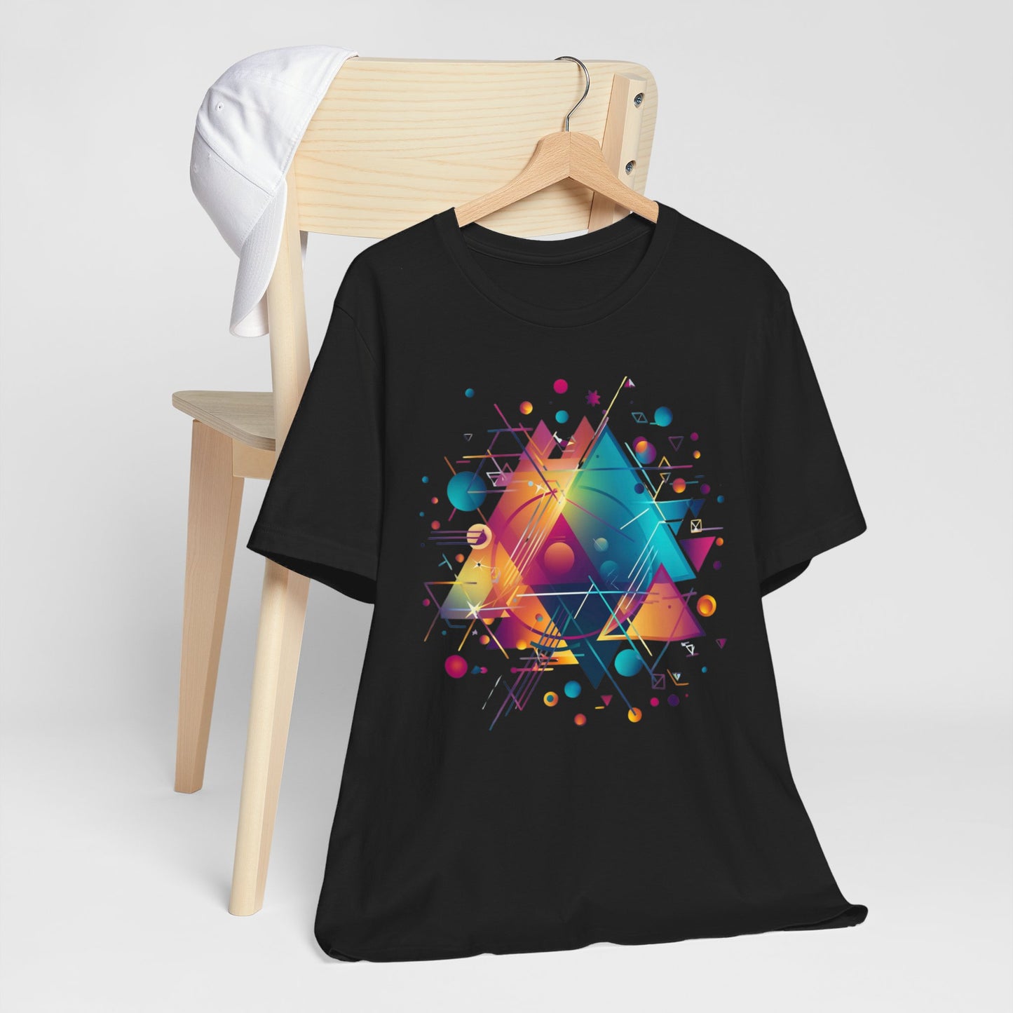 Retro Geometric Prism Tee