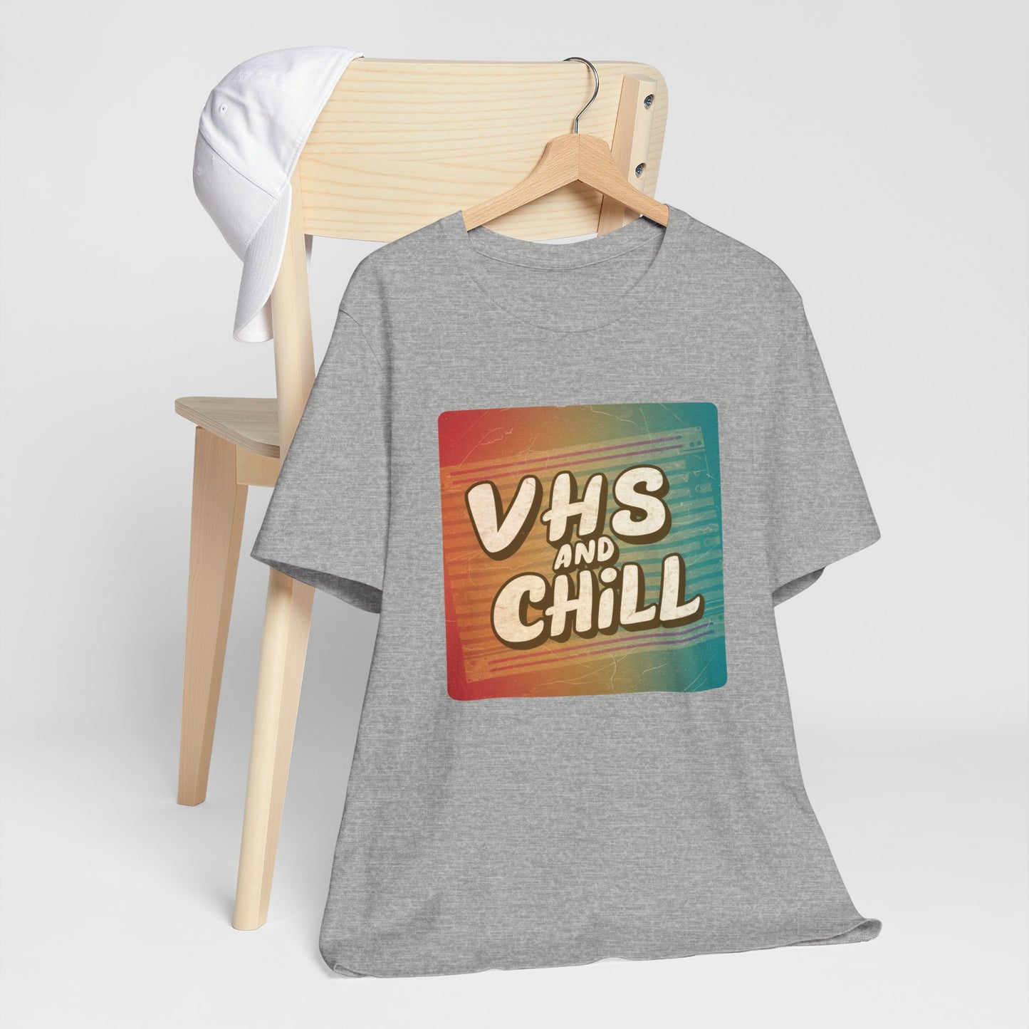 Retro VHS and Chill Colorful Tee