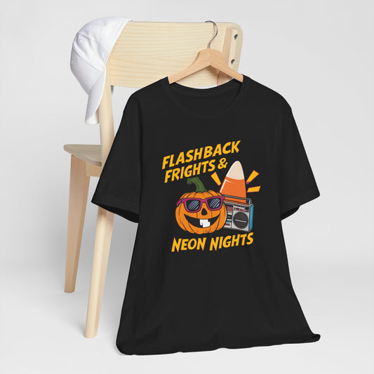 Flashback Frights and Neon Nights Tee