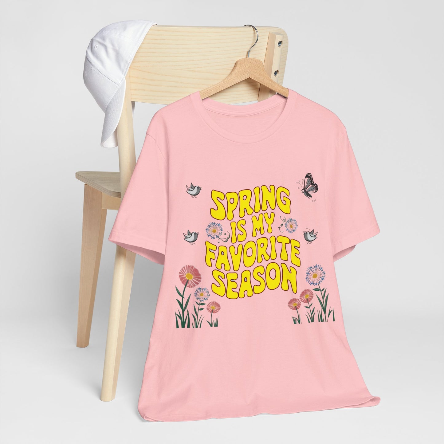 Spring is my Favorite Season Floral Tee