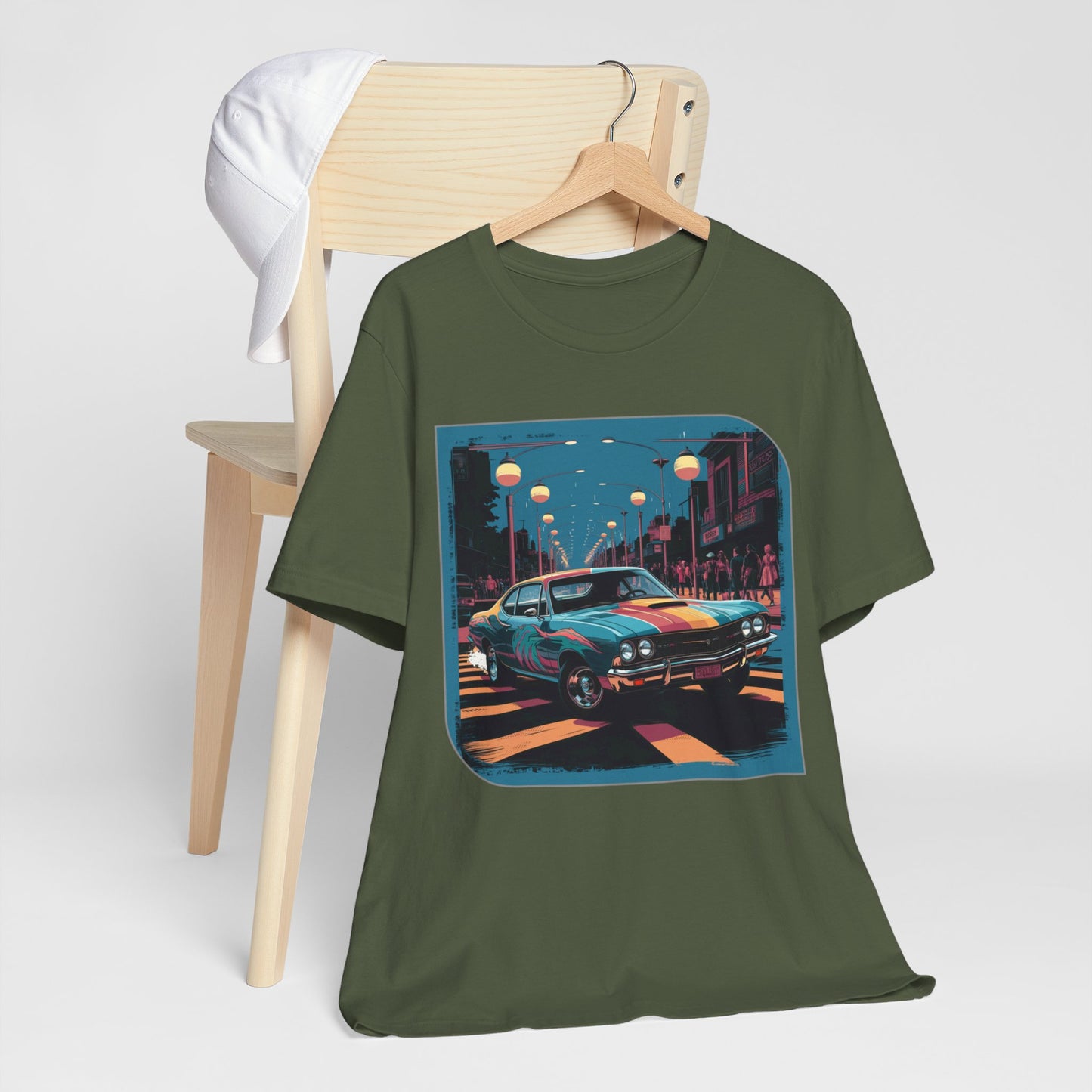Retro Car Classic Street Light Tee