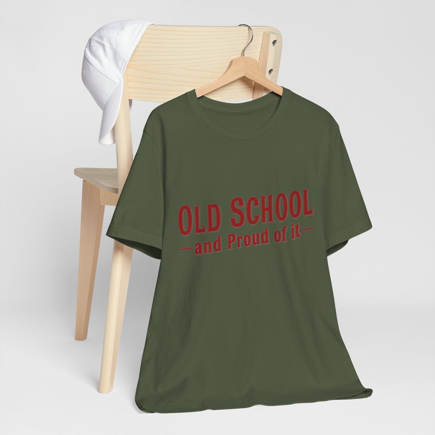 Old School and Proud Of It Retro Tee