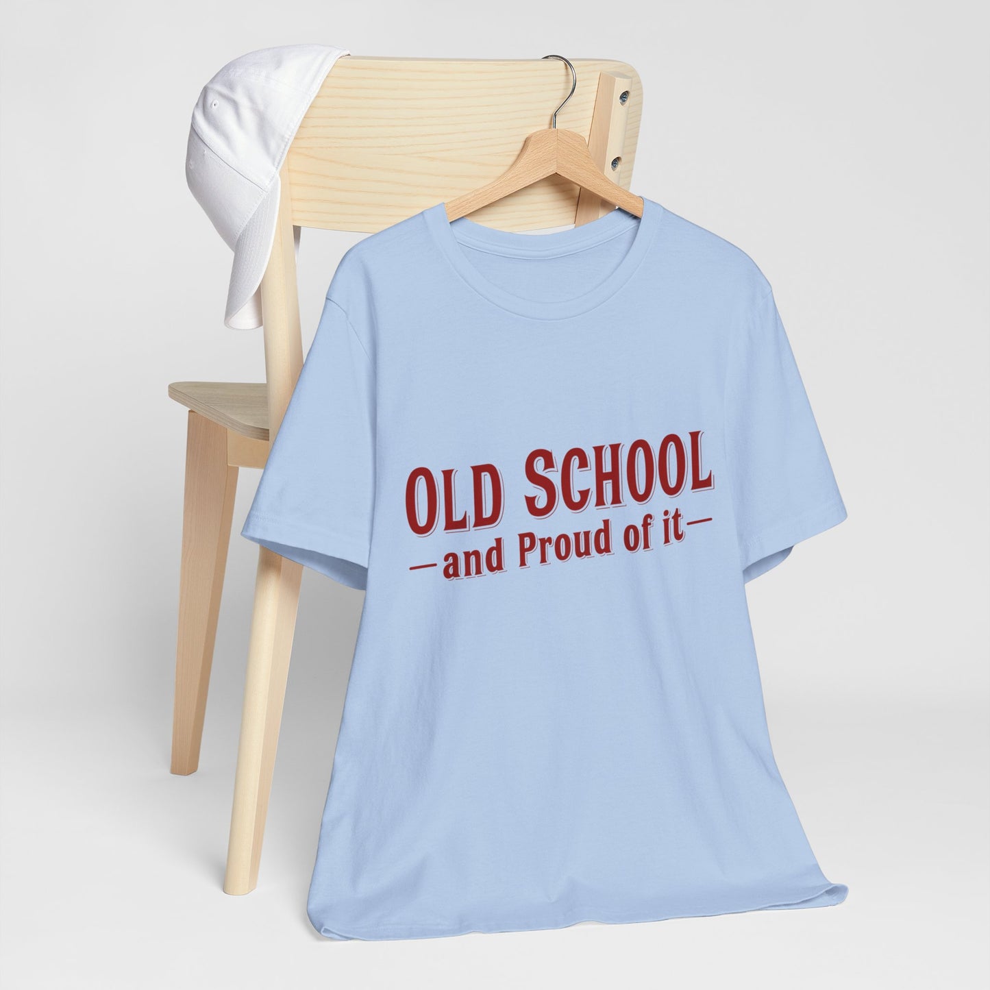 Old School and Proud Of It Retro Tee