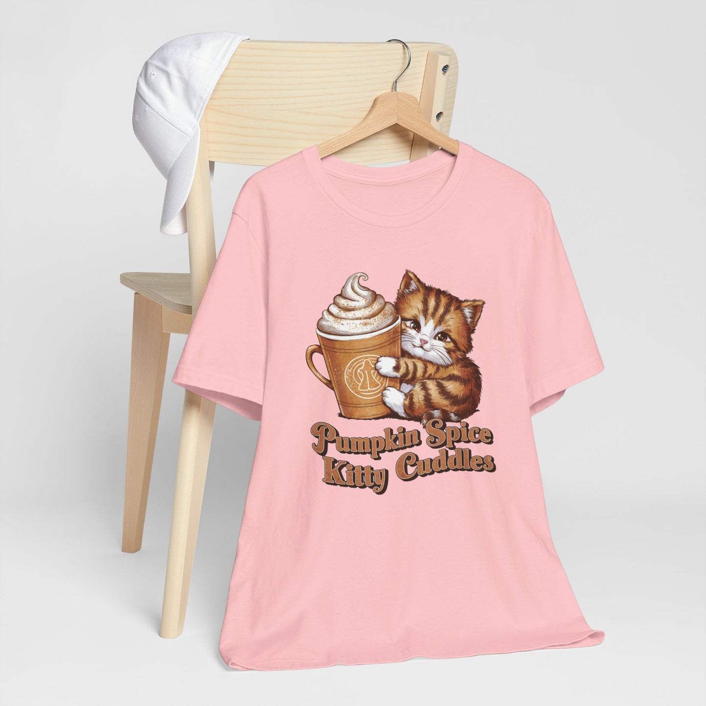 Pumpkin Spice Kitty Cuddles Tee