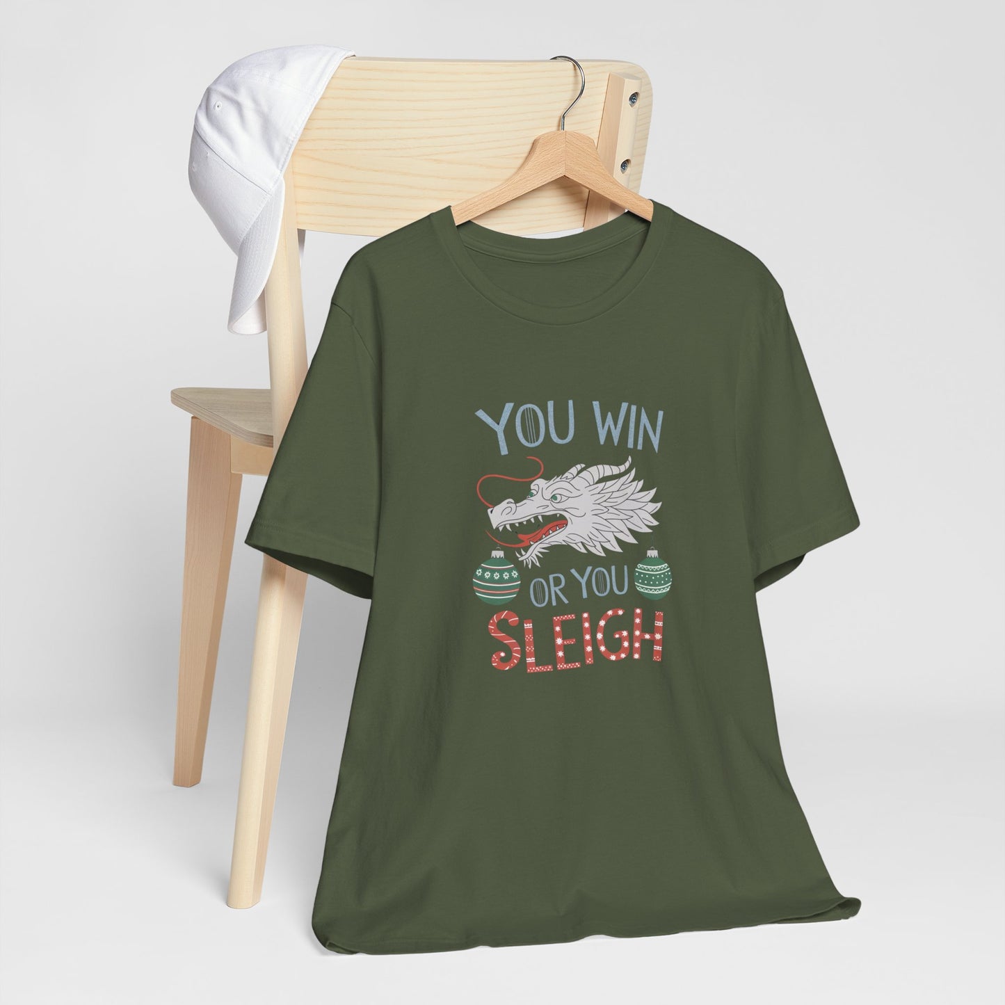 Christmas Games 'You Win or You Sleigh' Tee