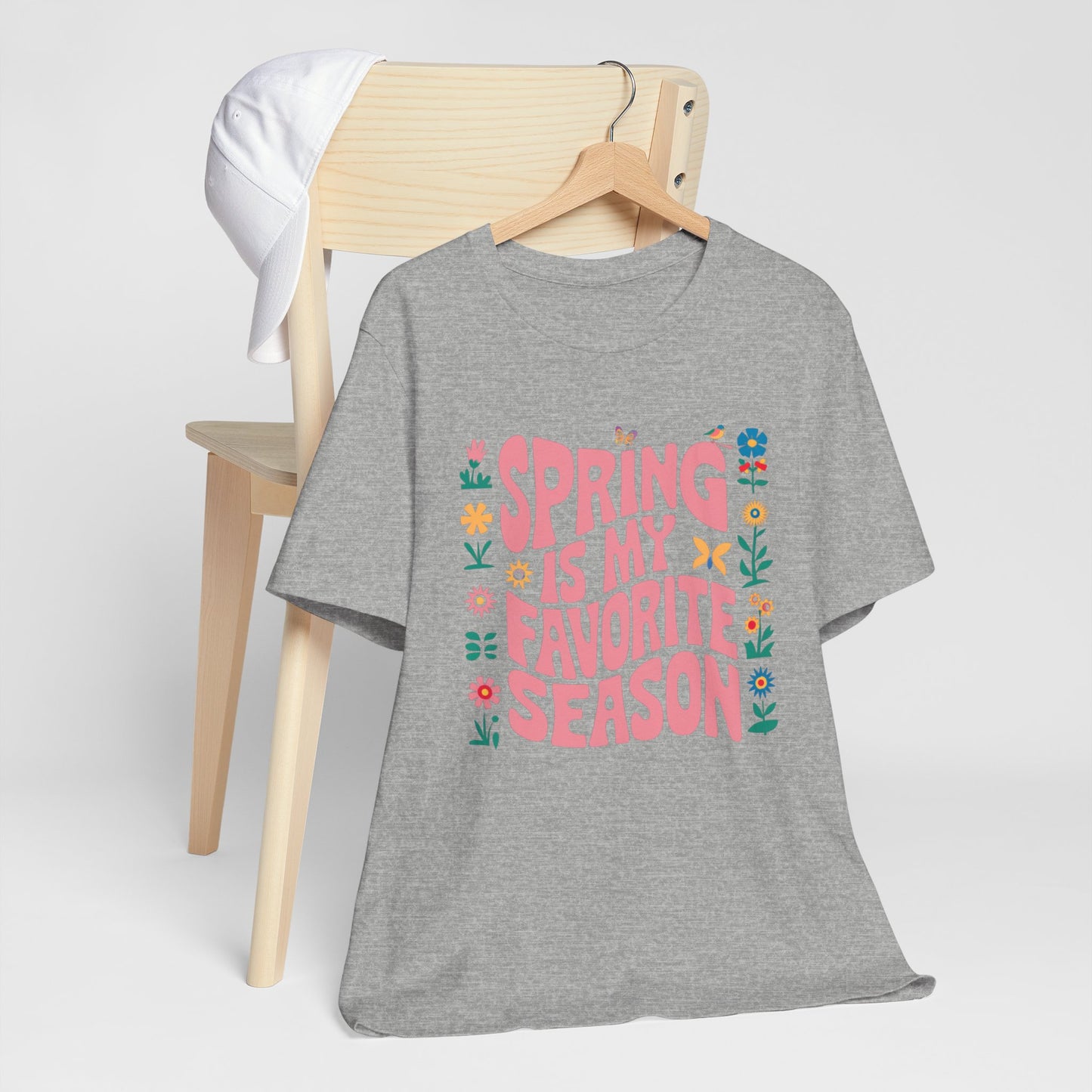 Spring is my Favorite Season Groovy Tee