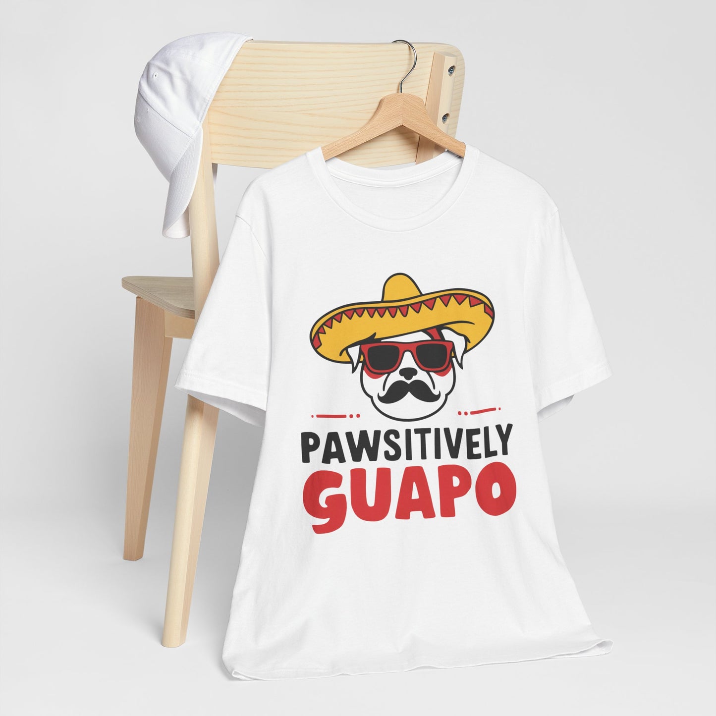 Pawsitively Guapo Dog Humor Tee