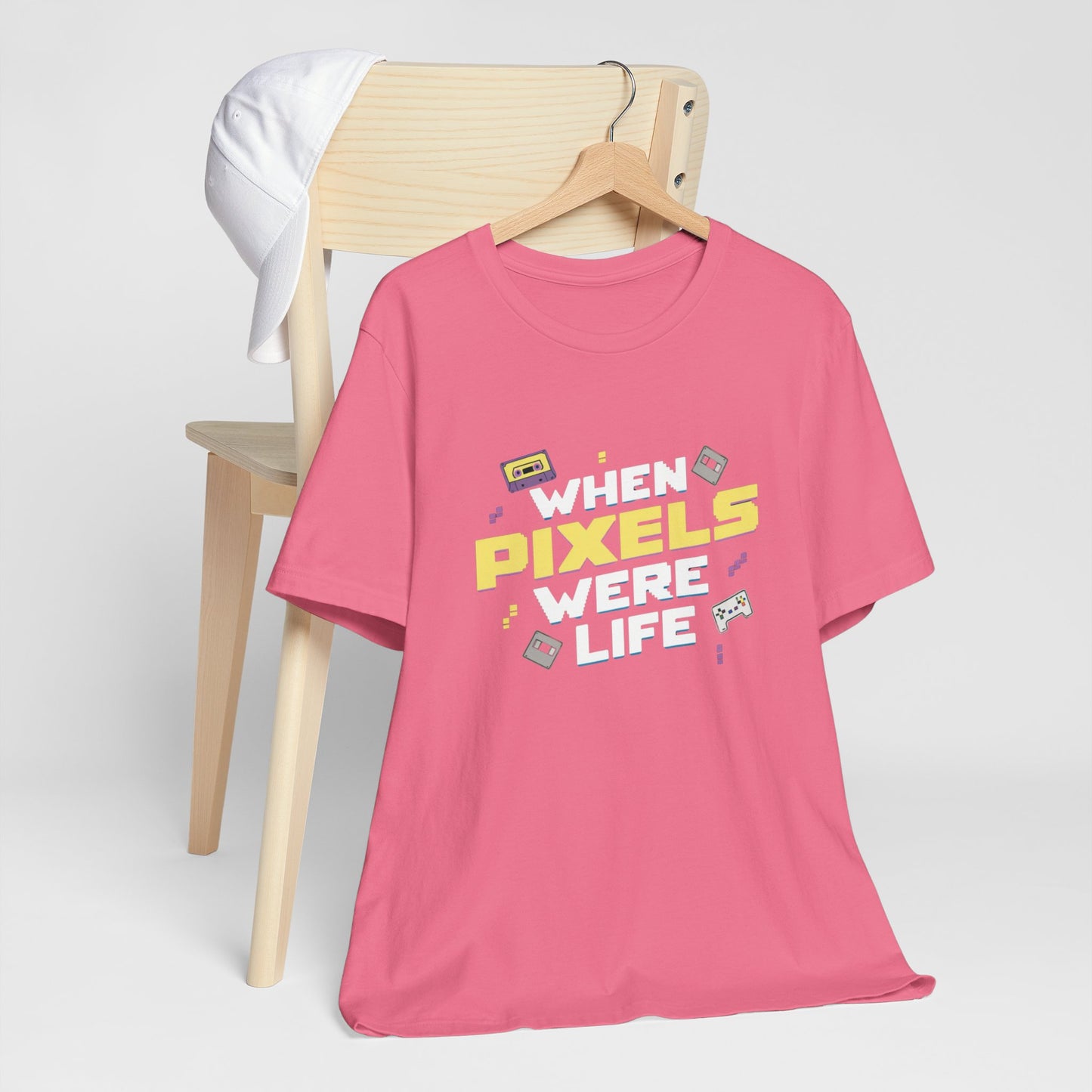 When Pixels Were Life 80s Retro Tee