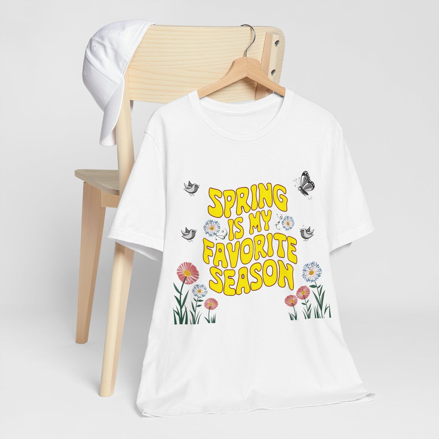 Spring is my Favorite Season Floral Tee