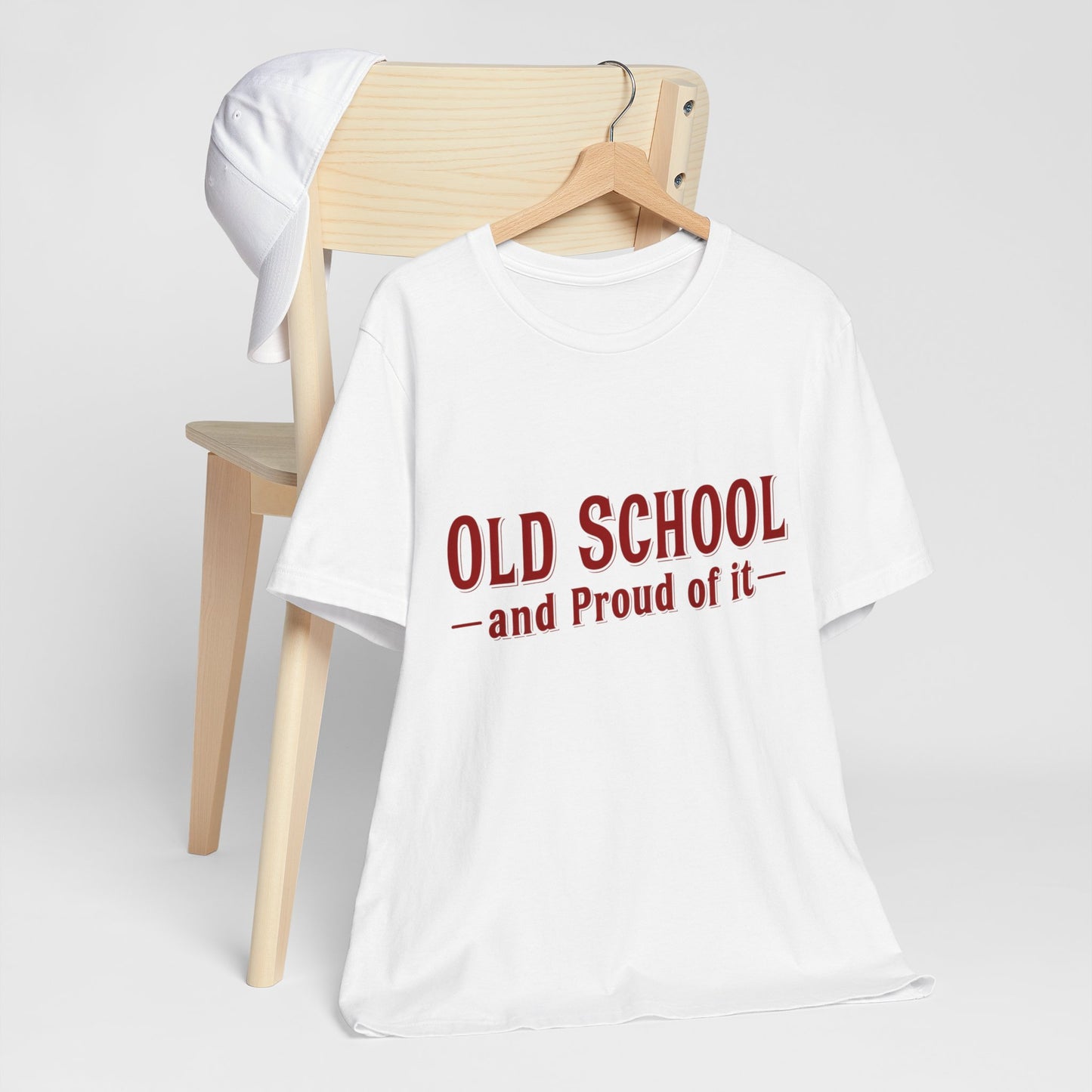 Old School and Proud Of It Retro Tee