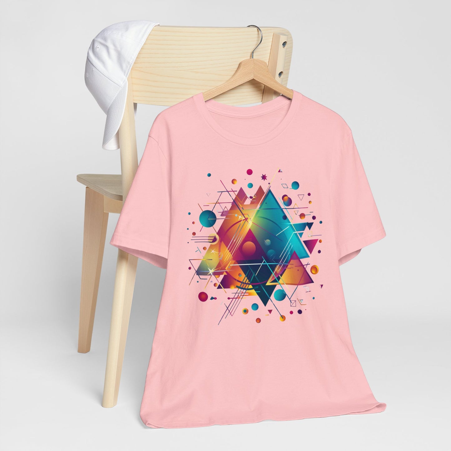 Retro Geometric Prism Tee