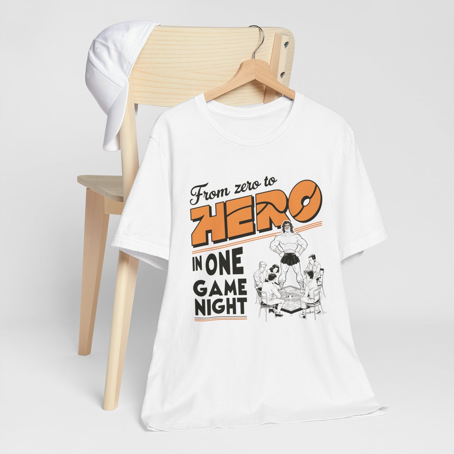 Board Game Night Zero Hero Tee