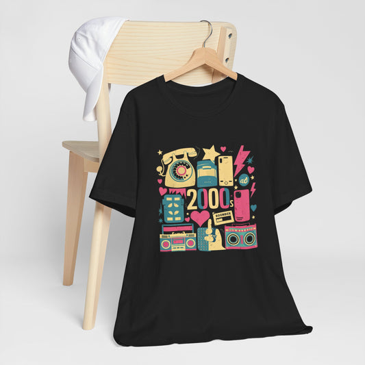 2000s Retro Nostalgic Colorful Tee