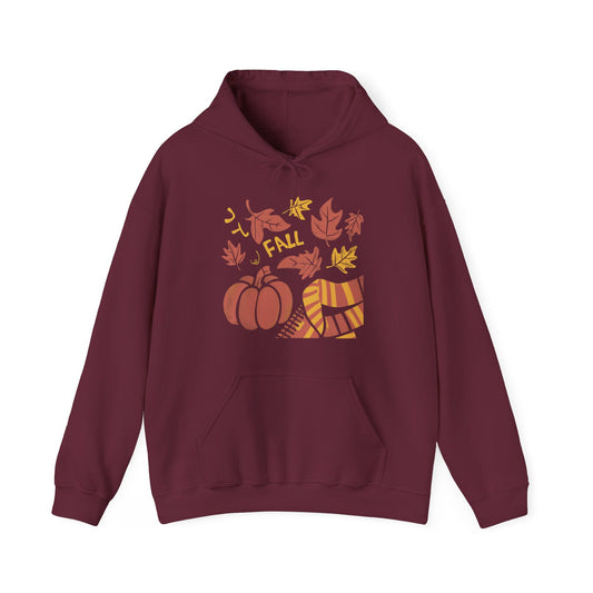 Fall Retro Images Hoodie