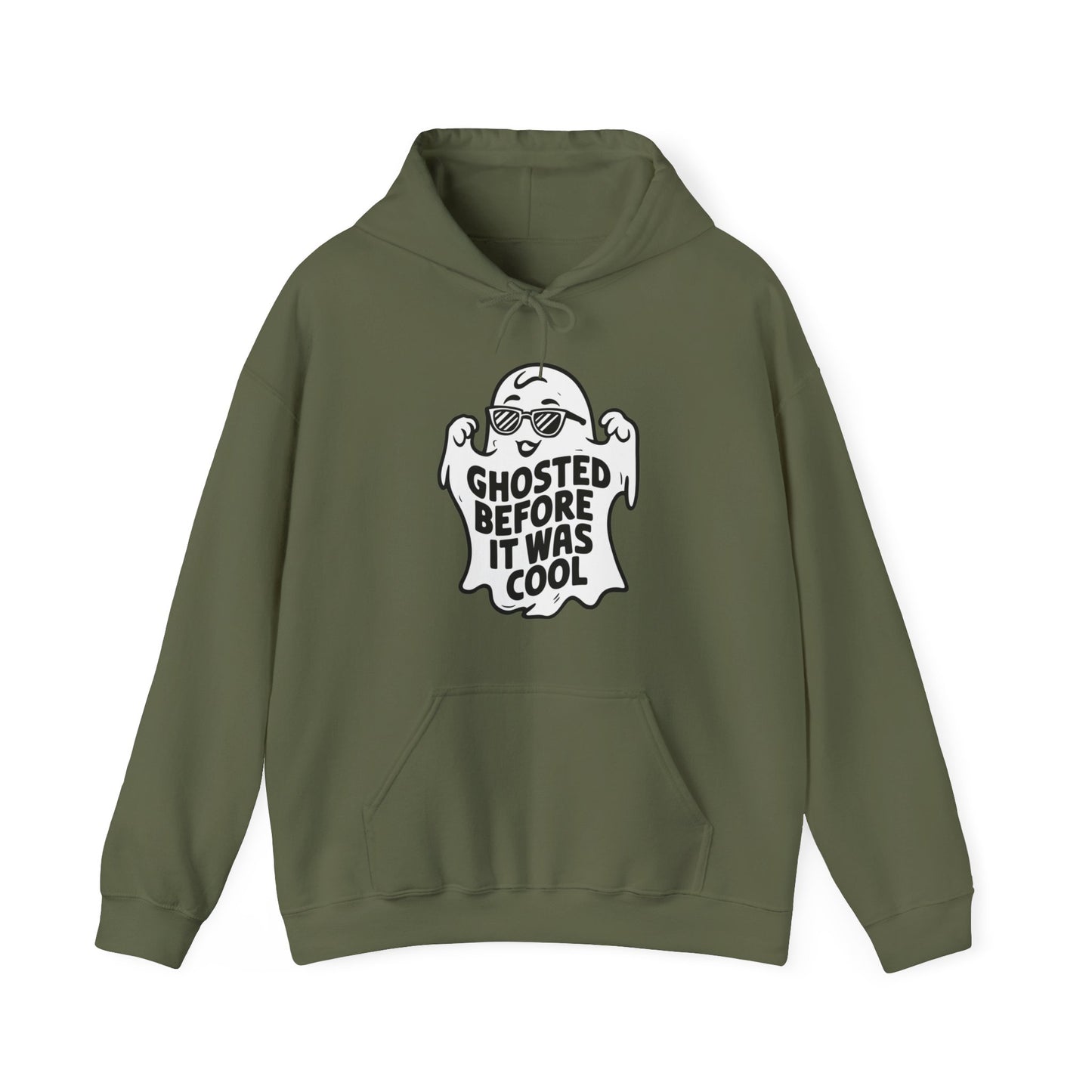 Ghosted Halloween Humor Hoodie