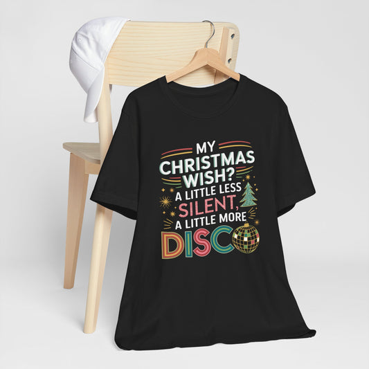 Christmas Disco Wish Retro Tee