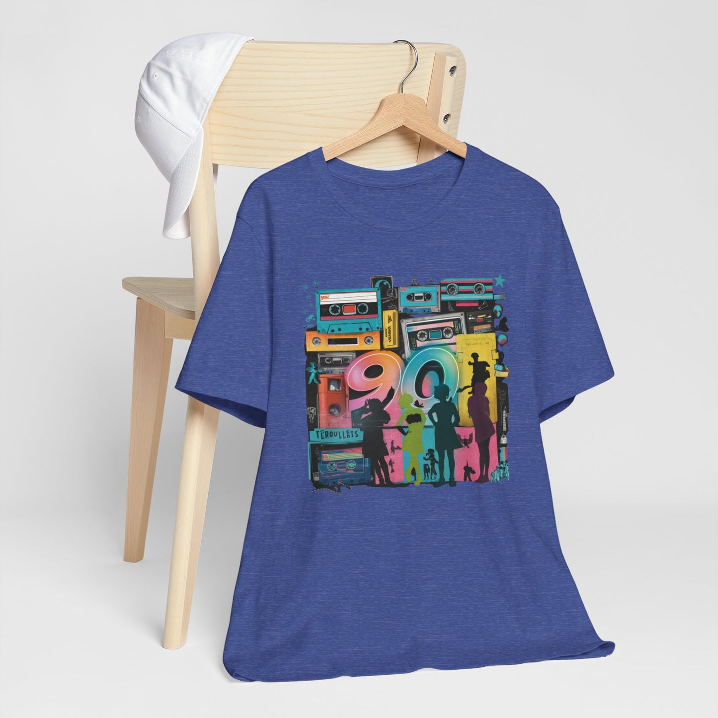 1990s Mixed Media Retro Tee
